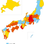 全国の空き家数（確報）から『空き家率MAP』を作成しました