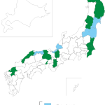 全国都道府県の空き家率の推移