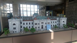 旧千葉県庁舎模型の写真
