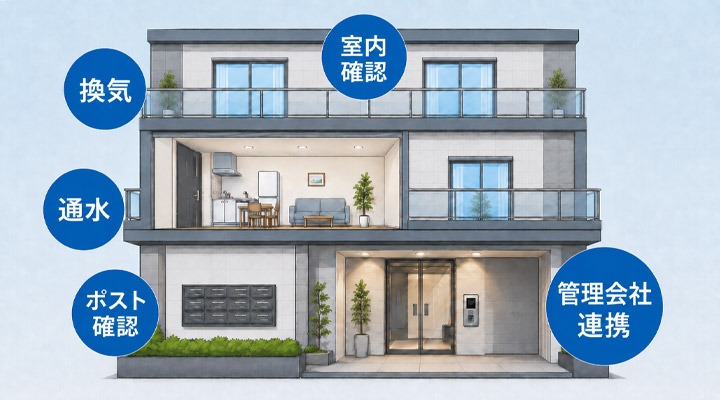 あんしん空き家管理（マンション一室）