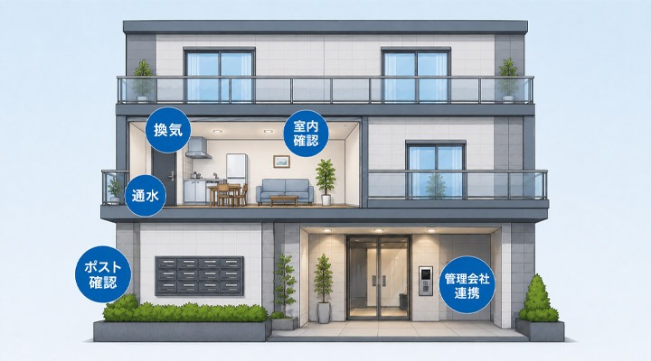 あんしん空き家管理（マンション一室）
