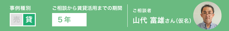 母の遺志に沿って手放さずに賃貸活用